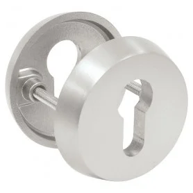 Bezpečnostná rozeta AXA - Strieborná matná