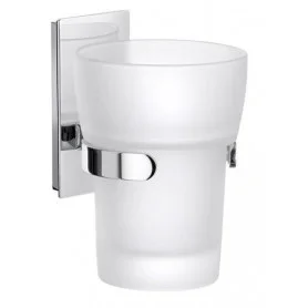 Pohár na zubné kefky s držiakom SMEDBO POOL ZK343