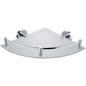 Rohová sklenená polica NIMCO Unix