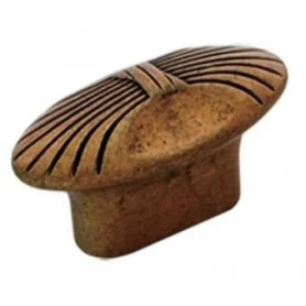 Knopka Agát - Patina na mosadzi