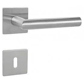 Kľučka na dvere MP FAVORIT - HR 3SM - Brúsená nerez