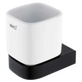 Pohár na zubné kefky NIMCO NIKAU BLACK NKC 30058K-90