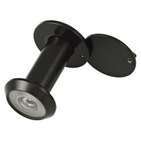 Kukátko do dverí METAL-BUD - Čierna matná