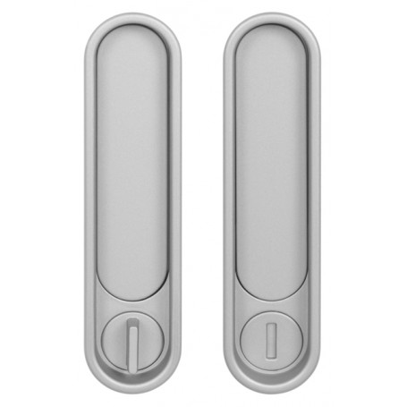 Mušla na posuvné dvere PAMAR WC 2647Z - Chróm perla