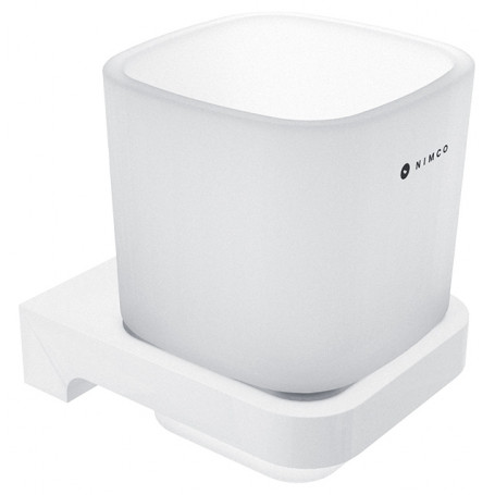 Pohár na zubné kefky NIMCO MAYA WHITE MAB 29058C-05