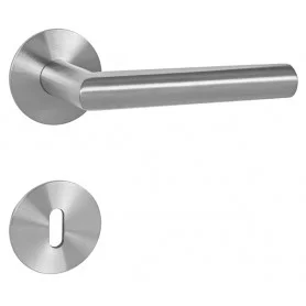 Kľučka MP FAVORIT 22 - R 3SM - Brúsená nerez