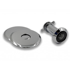 Kukátko do dverí - Chróm lesklý