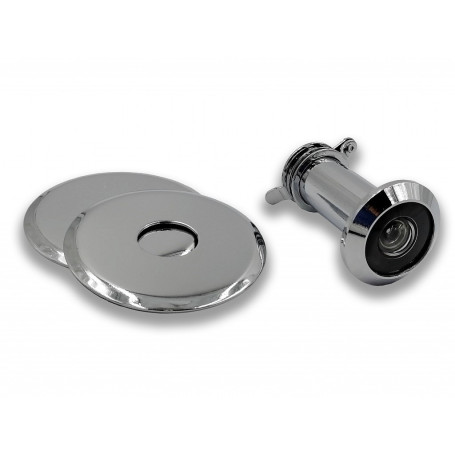 Kukátko do dverí - Chróm lesklý