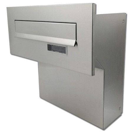 Poštová schránka na zamurovanie do plota X-FEST JAKUB 4 nerez