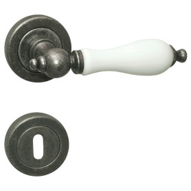 Kľučka LIENBACHER STRASSBURG - OGA - Antik sivá