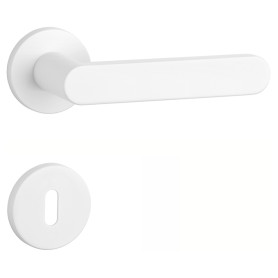 Kľučka APRILE ALORA - R 7S - Biela matná