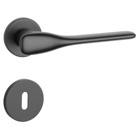 Kľučka APRILE ORCHIDE - R 7S - Čierna matná