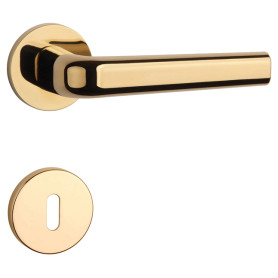 Kľučka APRILE INULA - R 7S - Zlatá lesklá