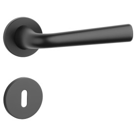 Kľučka APRILE TULIPA - R 7S - Čierna matná