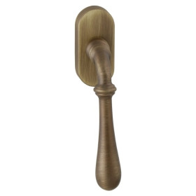Kľučka na eurookno DK - CARINA 2 - R - Bronz česaný