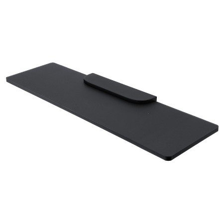 Sklenená polica s držiakom IXI NIMCO NIKAU BLACK NKC X350-C-90