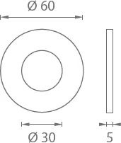 Mušla na sklenené posuvné dvere JNF IN.16.552.A